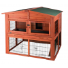 Trixie Natura Small Animal Hutch XL with Enclosure Brown