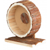 Trixie Natural Wooden Living Exercise Wheel Brown