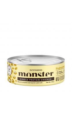 monster cat adult single protein chicken