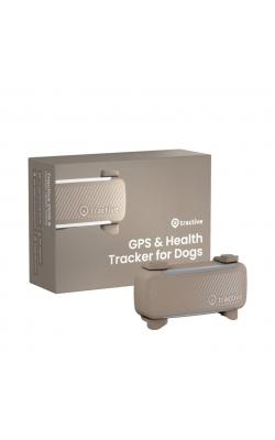 tractive gps tracker for hund brun