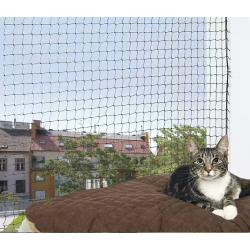 Trixie Katt Protect Balkongnät 8x3 m – Svart