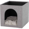 Trixie Ella Cuddly Cave for shelf Gray 33 x 33 x 37 cm 