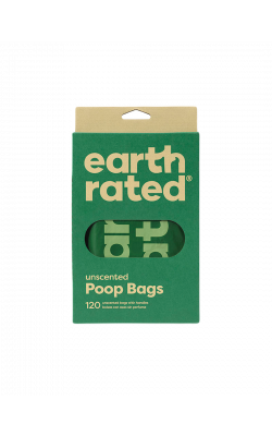 Earth Rated Hundbajspåse med handtag 120 st Uns