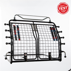 ArtFex Hundgrind Modell 2 Dubbel Black - 10007 - 90x75 cm