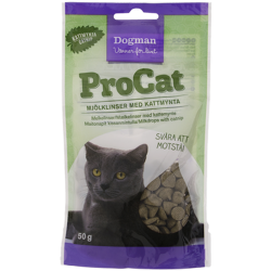 Dogman Procat Godis Mjölklinser m. Kattmynta 50 g